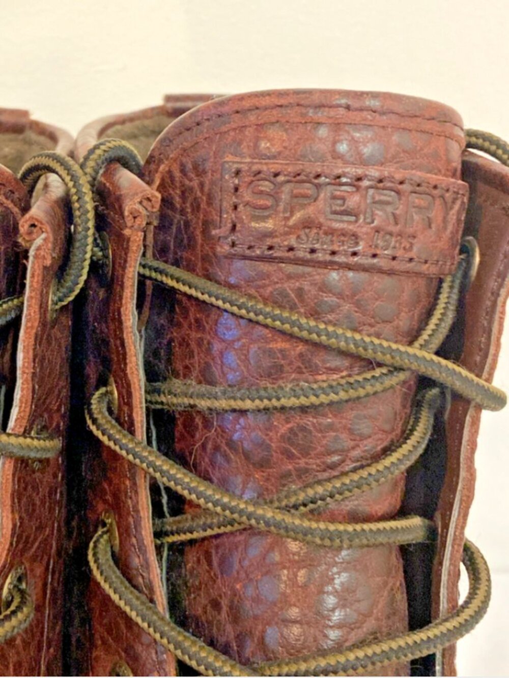 Sperry Top-Sider Men's 11 Duck Boots Amaretto Black 11 Waterproof Preppy Coastal - Picture 3 of 15